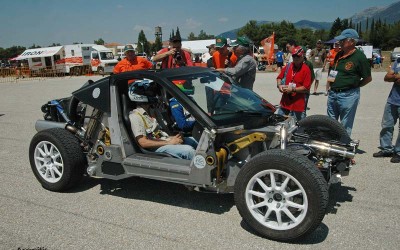 Το Korres Project P4 στο Τατόϊ με οδηγό τον Βασίλη Ορφανό.