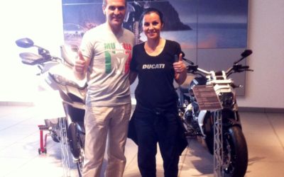 Ο Βασίλης Ορφανός στο Εργοστάσιο της DUCATI για την συμπλήρωση των 90 χρόνων από την ίδρυσή της