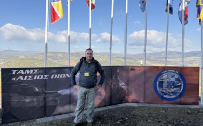 Ο Βασίλης Ορφανός στην άσκηση Αίσιος Οιωνός 25 στην ακριτική Αλεξανδρούπολη