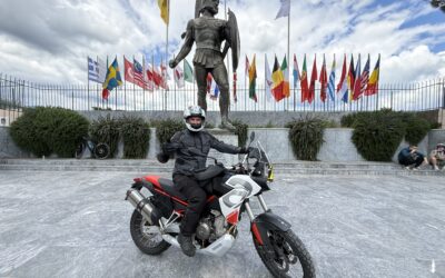 APRILIA TUAREG 660 Οδηγώντας με τον Σπαρτιάτη Πολεμιστή σε ειδικές αποστολές