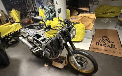 Η VOM ολοκλήρωσε την ανακατασκευή της HONDA AFRICA TWIN XRV 750 μοντέλο 1993